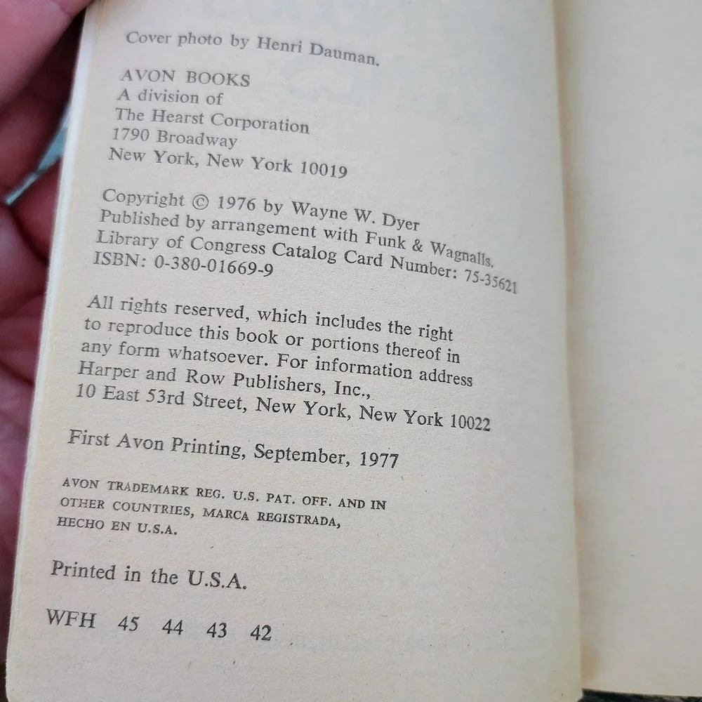 Vintage Book dr wayne